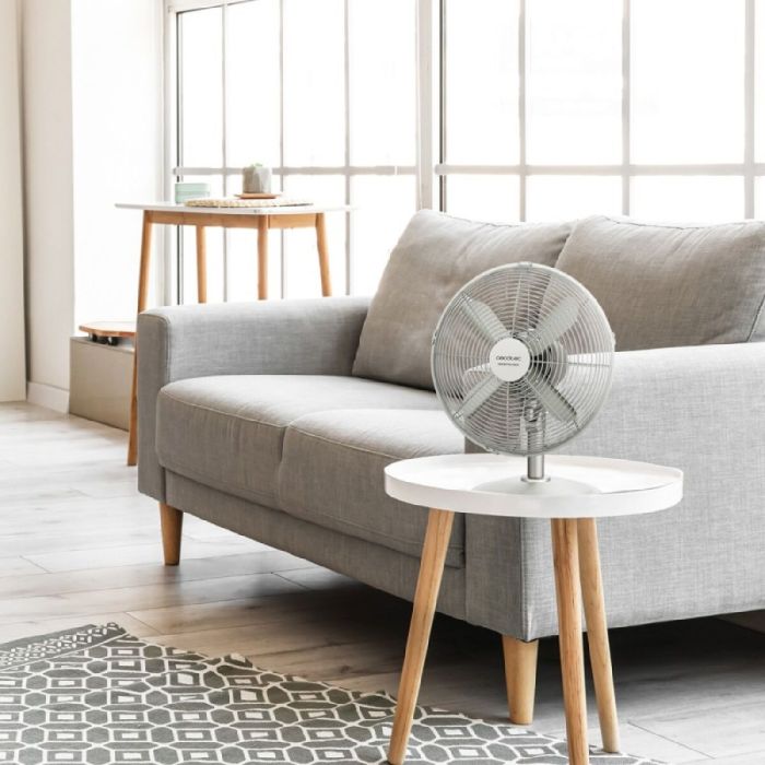 Cecotec Ventilateur de Bureau EnergySilence 610 40 W Acier Silencieux Oscillant 3