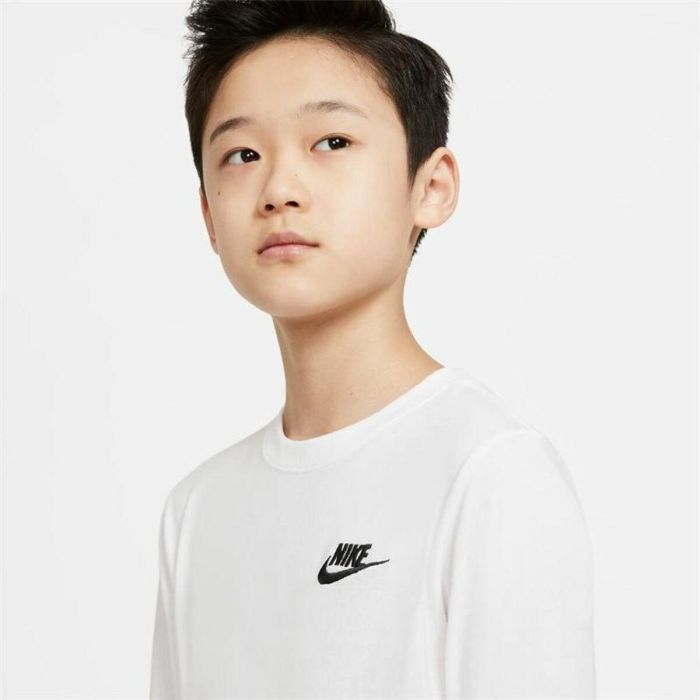 T-shirt à manches longues enfant Nike Sportswear Blanc XL 1