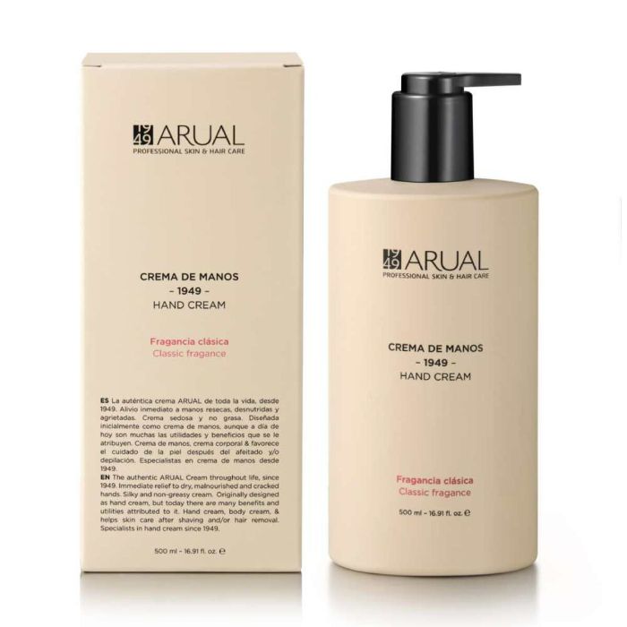 Lotion mains Arual Fragancia Clásica 500 ml