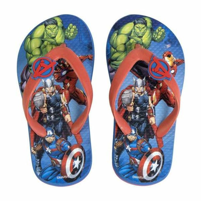 Tongs pour Enfants The Avengers Bleu foncé 0 Tongs pour Enfants The Avengers Bleu foncé 0