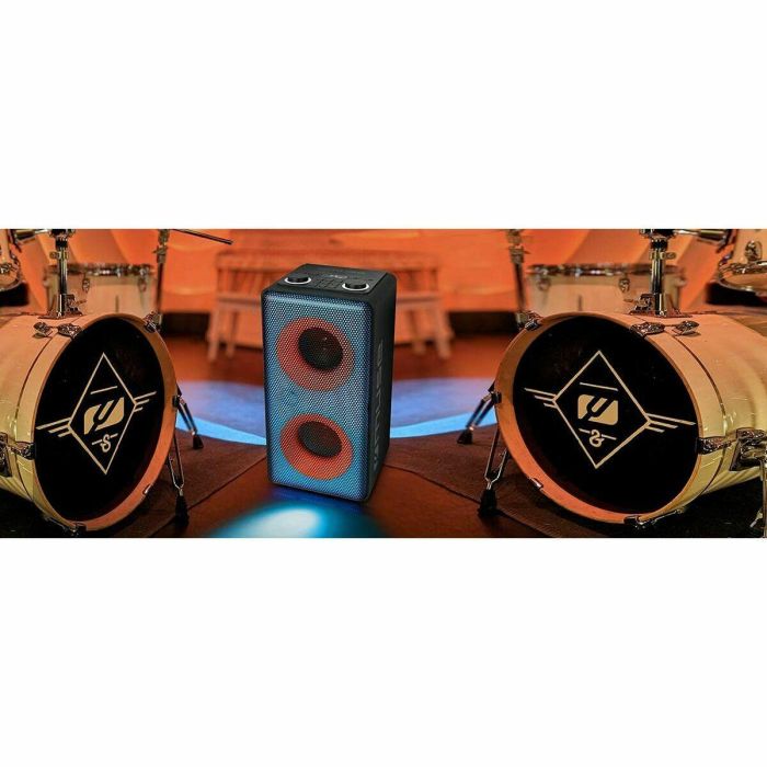 Haut-parleurs Muse M1808DJ 150W Blanc Noir 150 W 1 Haut-parleurs Muse M1808DJ 150W Blanc Noir 150 W 1