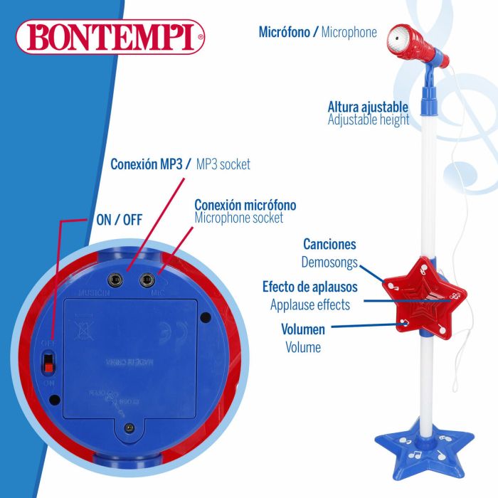 Jouet musical Bontempi 21 x 105 x 21 cm (6 Unités) 2