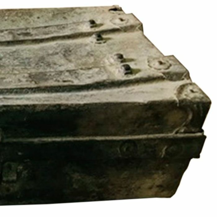 Valise décorative Alexandra House Living Marron Fer Style artisanal 32 x 20 x 60 cm 2