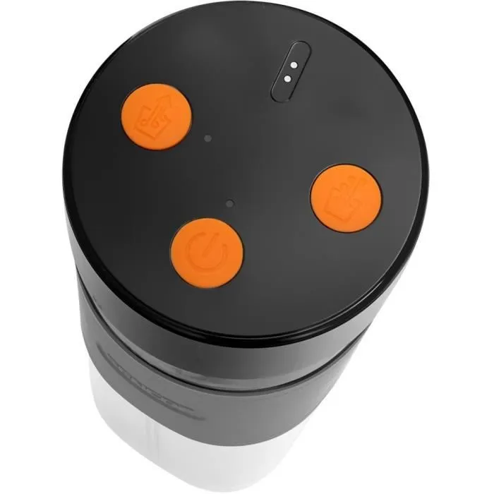 Sencor SBL 151BK Mixeur Smoothie Portable - 330 ml, 50 W, IP54, étanche, avec batterie rechargeable et fonction sous vide - idéal pour smoothies et soupes Sencor SBL 151BK Mixeur Smoothie Portable - 330 ml, 50 W, IP54, étanche, avec batterie rechargeable et fonction sous vide - idéal pour smoothies et soupes