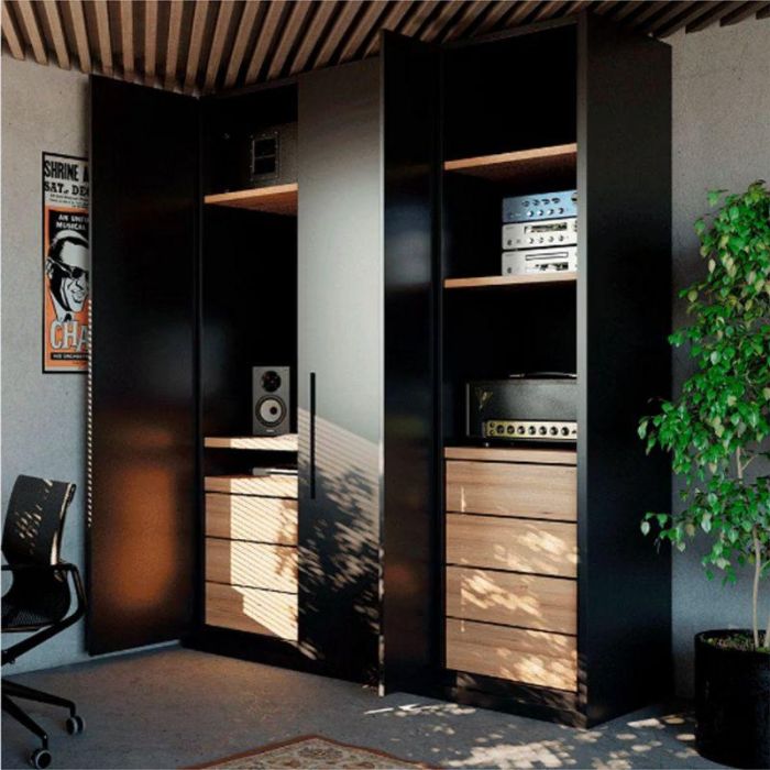 Exedra - Mecanismo Deslizante Para Armarios De Puertas Escamoteables Y Plegables Mano Izquierda Altura Puerta 1930 - 2230 Bortoluzzi 2