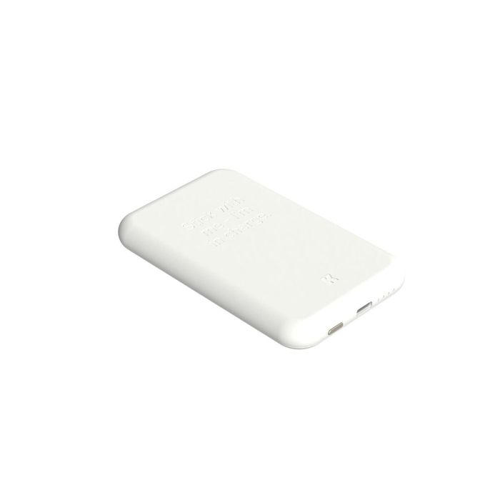Power Bank avec chargeur sans fil Kreafunk Blanc 5000 mAh 3