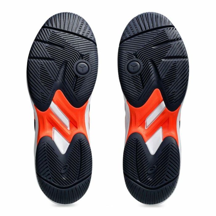 Chaussures de Basket-Ball pour Adultes Asics Gel-Court Hunter 3 Bleu foncé Homme Handball 2