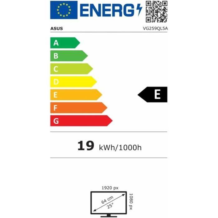 Écran Asus 90LM0BK0-B01O71 Full HD 25" 1 Écran Asus 90LM0BK0-B01O71 Full HD 25" 1