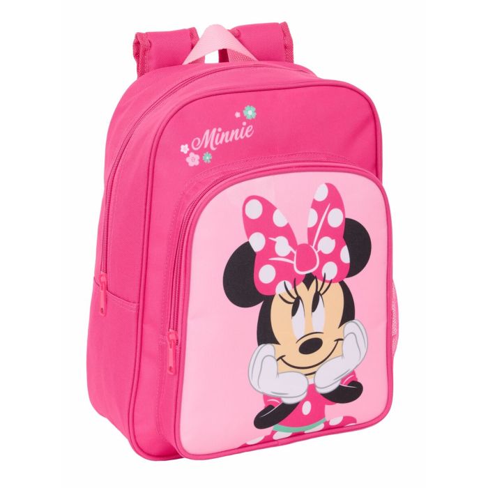 Cartable Minnie Mouse Bleu Rose 26 x 34 x 11 cm 2 Cartable Minnie Mouse Bleu Rose 26 x 34 x 11 cm 2