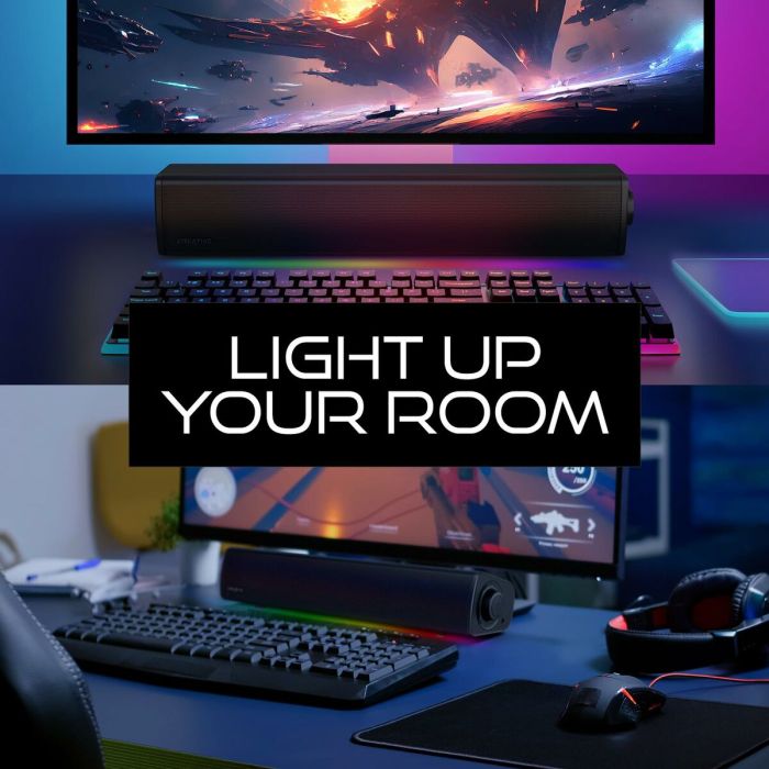 Barre de Son Sans Fil Creative Technology GS3 12 W Noir 2