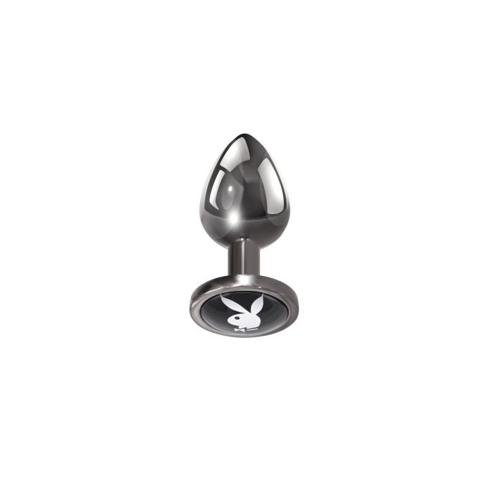 Plug Anal Playboy Argenté (6,3 cm) 0 Plug Anal Playboy Argenté (6,3 cm) 0