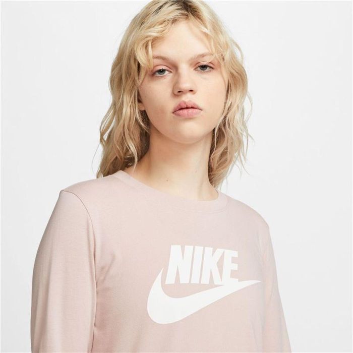 T-shirt à manches courtes femme Nike BV6171-602 Rose clair (S) 2
