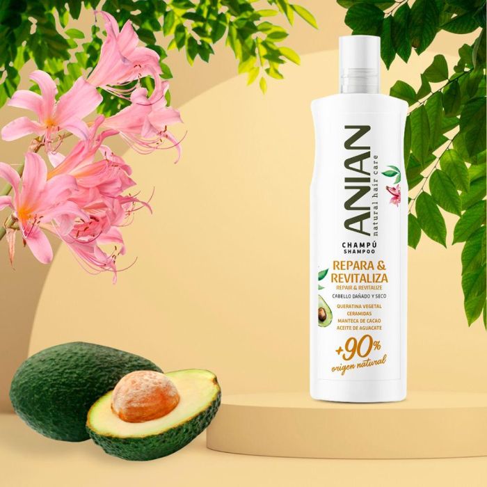 Anian Repair &Amp; Revitalize Shampoing À La Kératine Végétale 400 mL 1 Anian Repair &Amp; Revitalize Shampoing À La Kératine Végétale 400 mL 1