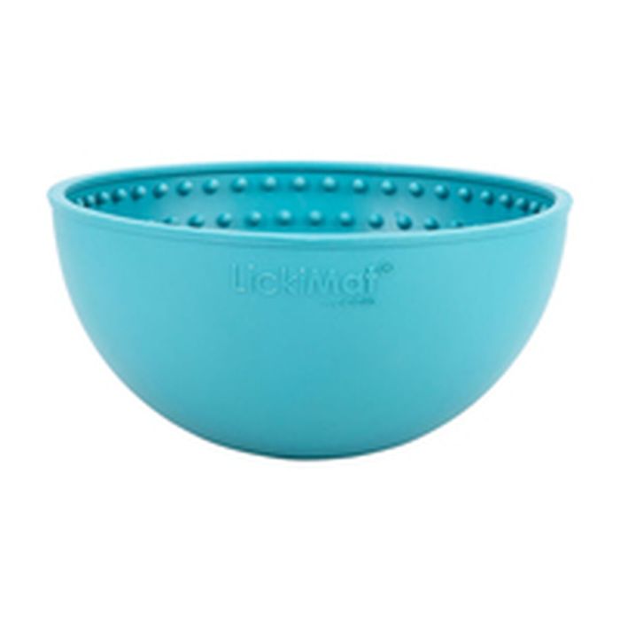 Mangeoire pour chiens Lickimat Wobble Turquoise Caoutchouc 7 Mangeoire pour chiens Lickimat Wobble Turquoise Caoutchouc 7