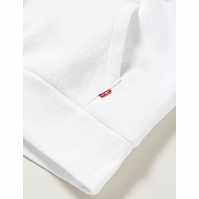 Sweat à capuche enfant S S KNIT TOP Levi's E8778 Blanc 2