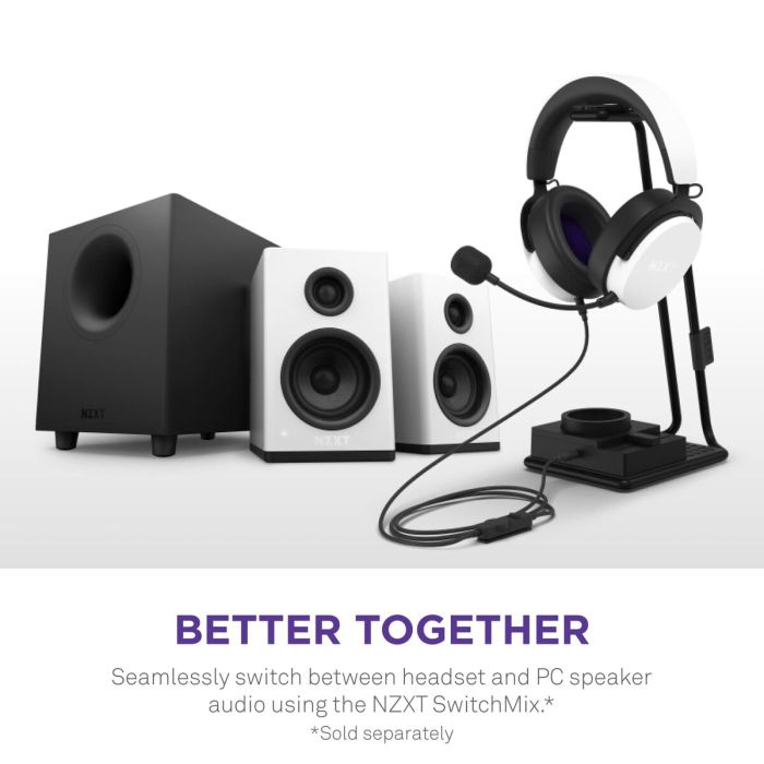 Casque NZXT AP-WCB40-W2 Blanc 1 Casque NZXT AP-WCB40-W2 Blanc 1