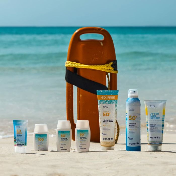 Protecteur Solaire Sensilis MOISTURIZING & REFRESHING Spf 50+ 250 ml 1