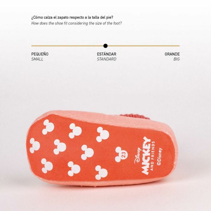 Chaussons Minnie Mouse Rose 2