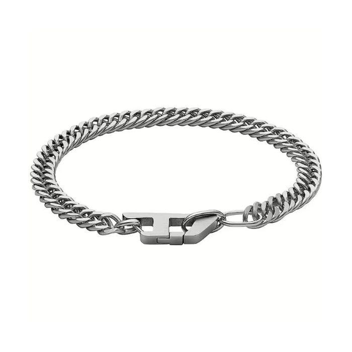 Bracelet Homme Diesel DX1510040 Acier inoxydable Argenté