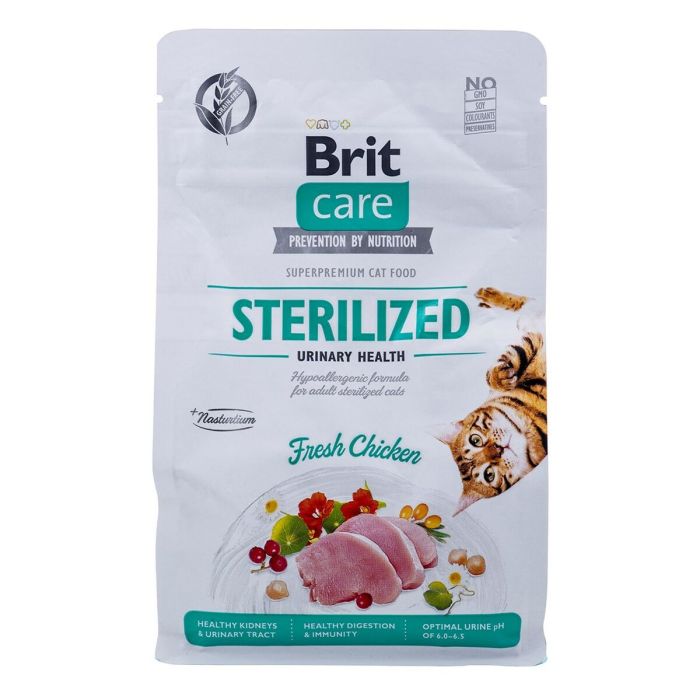Aliments pour chat Brit Care Grain-Free Sterilized Urinary Adulte Poulet 400 g 2