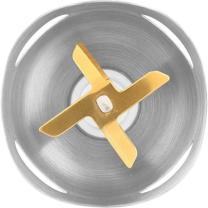 Sencor Mixeur Plongeant SHB 6551WH 1500 W Blanc, Technologie Titanium QuadBlade, Inclus Fouet Hachoir et Processeur Alimentaire