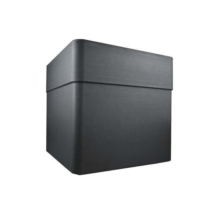 Bac a fleurs Carré 40 cm - EDA - CAREL - 26 L - Avec roulettes - Extérieur ou intérieur - 39 x 39 x H.39 cm - Gris Anthracite 0 Bac a fleurs Carré 40 cm - EDA - CAREL - 26 L - Avec roulettes - Extérieur ou intérieur - 39 x 39 x H.39 cm - Gris Anthracite 0