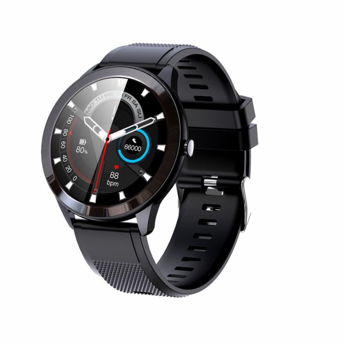 Montre intelligente LEOTEC Wave Noir IPS 200 mAh Bluetooth 5.0 1,28" 4