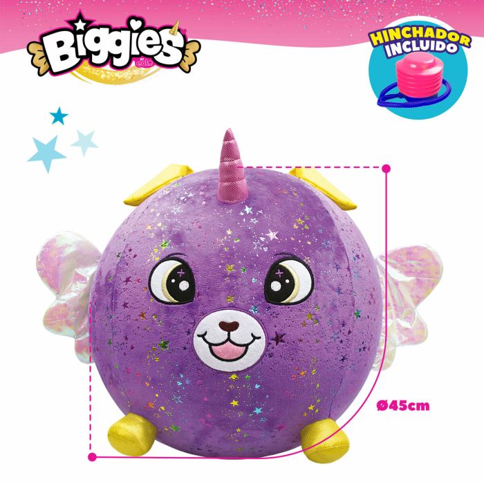 Jouet Peluche Eolo Violet Tissu Peluche Plastique 45 x 45 x 45 cm Gonflable (4 Unités) 2 Jouet Peluche Eolo Violet Tissu Peluche Plastique 45 x 45 x 45 cm Gonflable (4 Unités) 2