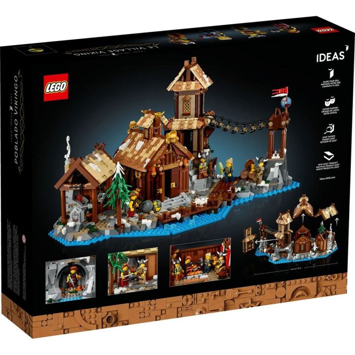 Set de construction Lego PUEBLO VIKINGO 2103 Piezas