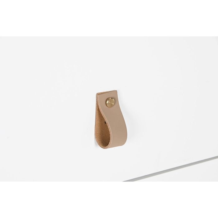 Caisson à Tiroirs Home ESPRIT Blanc Naturel polypropylène Bois MDF 80 x 40 x 117 cm 5 Caisson à Tiroirs Home ESPRIT Blanc Naturel polypropylène Bois MDF 80 x 40 x 117 cm 5