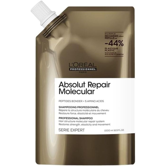 Shampooing L'Oreal Professionnel Paris ABSOLUT REPAIR MOLECULAR 1 L 3 Shampooing L'Oreal Professionnel Paris ABSOLUT REPAIR MOLECULAR 1 L 3