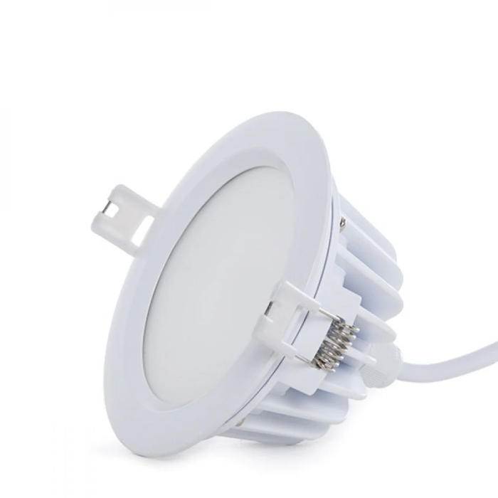 Downlight LED 15W 1264Lm 2700K IP65 pour Salles de Bain/Cuisines [SL-DLFS03-15W-WW] Durée de vie 50 000h 0