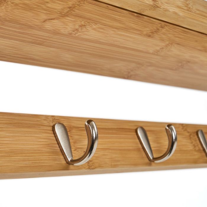 Etagère Naturel Bambou 74 x 12 x 18 cm 3