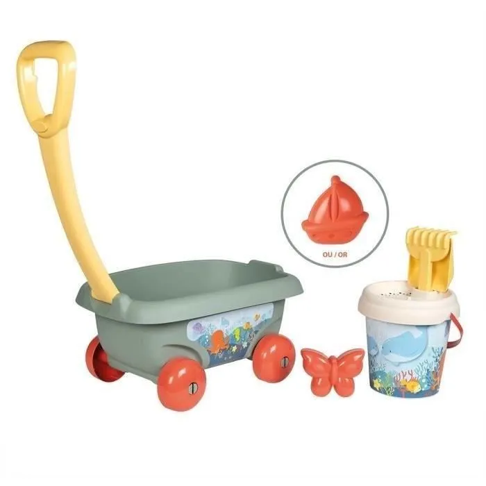Smoby - Chariot de plage équipé, référence SMO867034 0 Smoby - Chariot de plage équipé, référence SMO867034 0