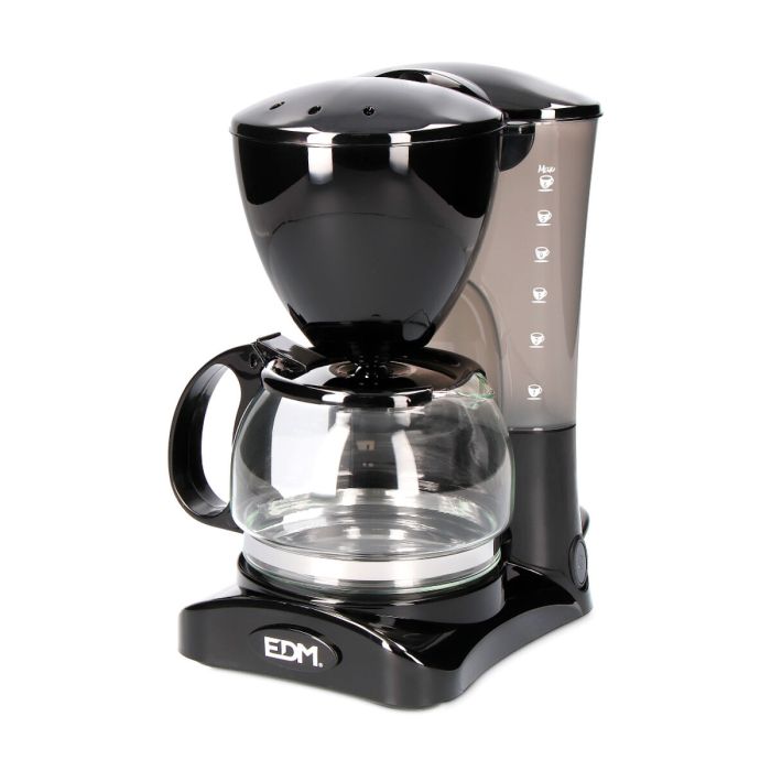 Cafetière goutte à goutte EDM 07653 Noir 550 W 6 Tasses 0,6 L 3