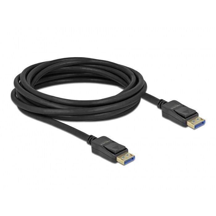 DELOCK DisplayPort 2.0 Kabel 10K 60Hz 54Gbps Kunststoffgehuse 3m 1