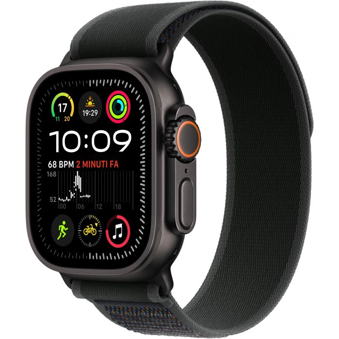 APPLE Watch Ultra 2 GPS + Cellular 49mm Black Titanium Case with Black Trail Loop - M/L 0 APPLE Watch Ultra 2 GPS + Cellular 49mm Black Titanium Case with Black Trail Loop - M/L 0