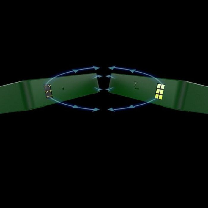 140mm Thermaltake CT140 EX Reverse ARGB Sync PC Cooling Fan Racing Green 3 Pack 4