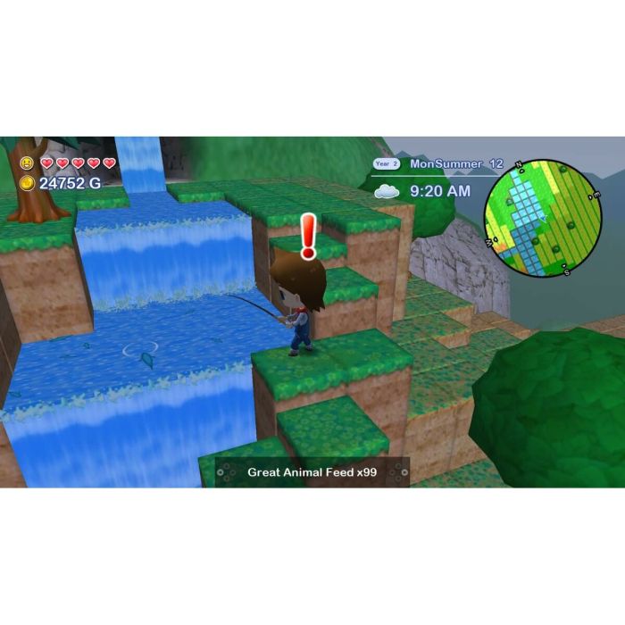 Jeu vidéo pour Switch Just For Games Harvest Moon: The Lost Valley & Skytree Village Collector'S 9