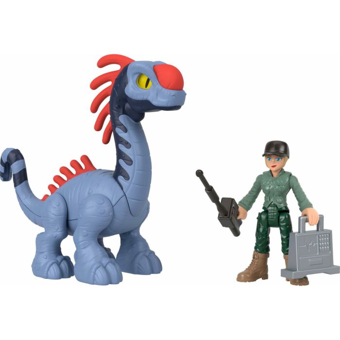 Playset Imaginext Jurassic World Multicouleur 10 Pièces 1