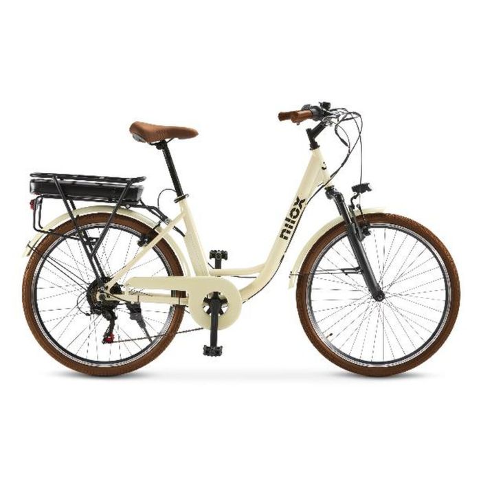 Vélo Électrique Nilox J5 PRO Blanc 250 W 26" 2