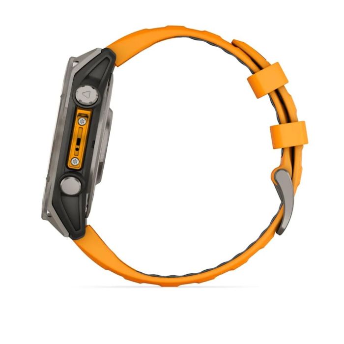 Montre intelligente GARMIN Fénix 8 AMOLED Orange 1,4" Ø 46 mm Ø 47 mm