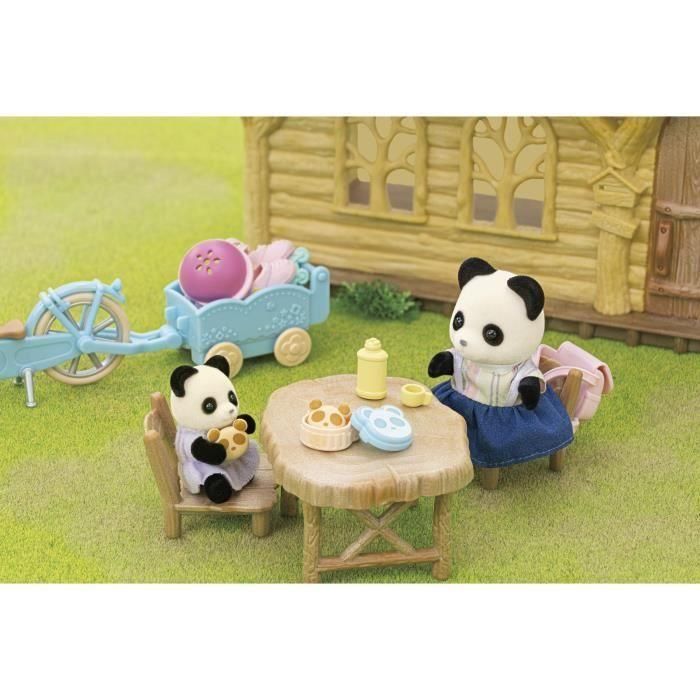 La fille panda, son vélo et sa remorque - SYLVANIAN FAMILIES - 5652 - Pour enfant a partir de 3 ans 5