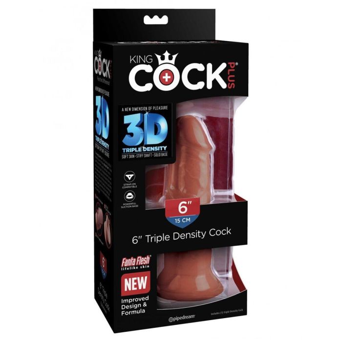 Gode réaliste Pipedream - King Cock TPE Ø 4,3 cm (15,2 cm) 6