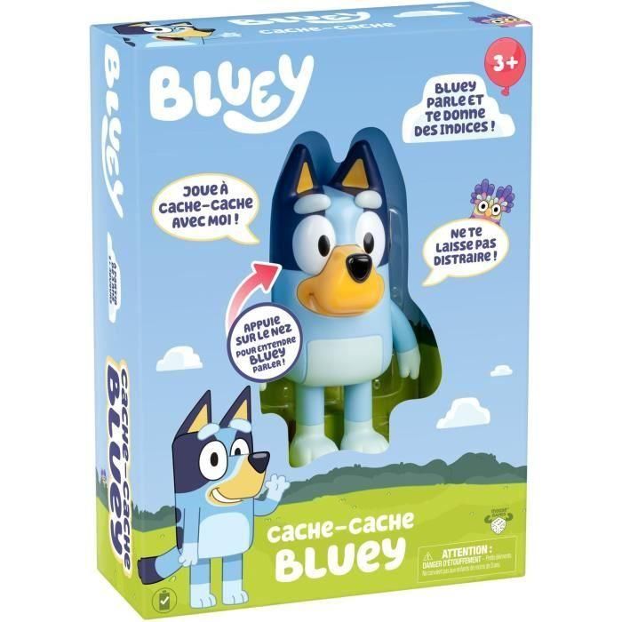 Cache-cache - Jeux-interactif - BLUEY - 1 figurine électronique - Bleu - Des 3 ans 3