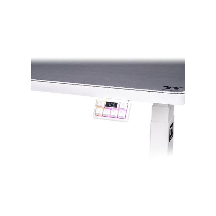 Thermaltake G700 RGB White Gaming Desk 4
