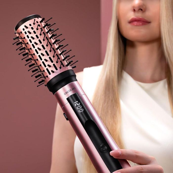 Cecotec Brosse Séchante, Coiffeuse & Boucleur 3en1 AirGlam 14en1 Flex 1200W ionique céramique
