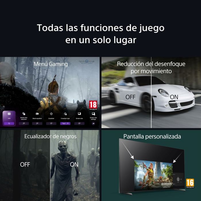 TV intelligente Sony K85XR90PAEP 4K Ultra HD 85" QLED 3 TV intelligente Sony K85XR90PAEP 4K Ultra HD 85" QLED 3