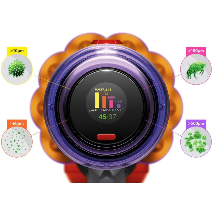 Dyson V12 Detect Slim Absolute Kabelloser Staubsauger (Nickel/Satin) 4