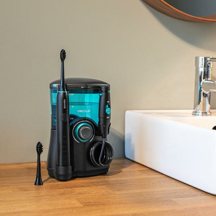 Brosse à dents électrique + Hydropulseur dentaire Cecotec ToothCare Jet Clean Bleu Noir 1 Brosse à dents électrique + Hydropulseur dentaire Cecotec ToothCare Jet Clean Bleu Noir 1